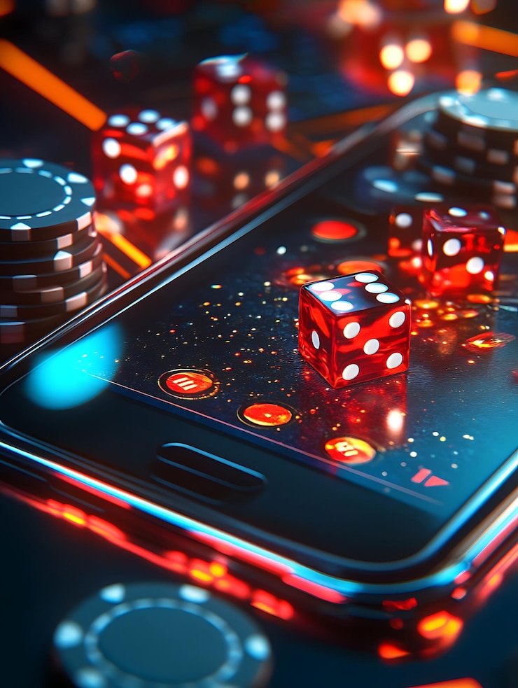 Tampilan aplikasi mobile untuk hiburan dewasa